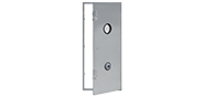 Jednokřídlé a dvoukřídlé dveře na pantech pro technické místnosti, sklady, centrální klimatizační jednotky, filtrační komory nebo prostory pro strojní nebo elektrická zařízení